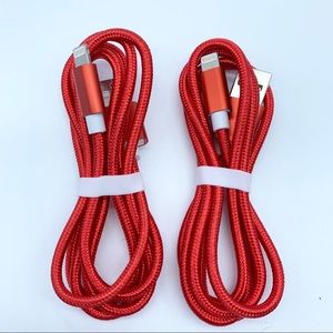 iPhone 2 Pack Charger Cable Lightning Cable 3FT